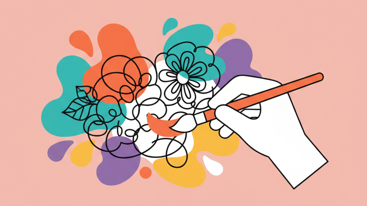 Guía de pintura: cómo colorear dibujos detallados