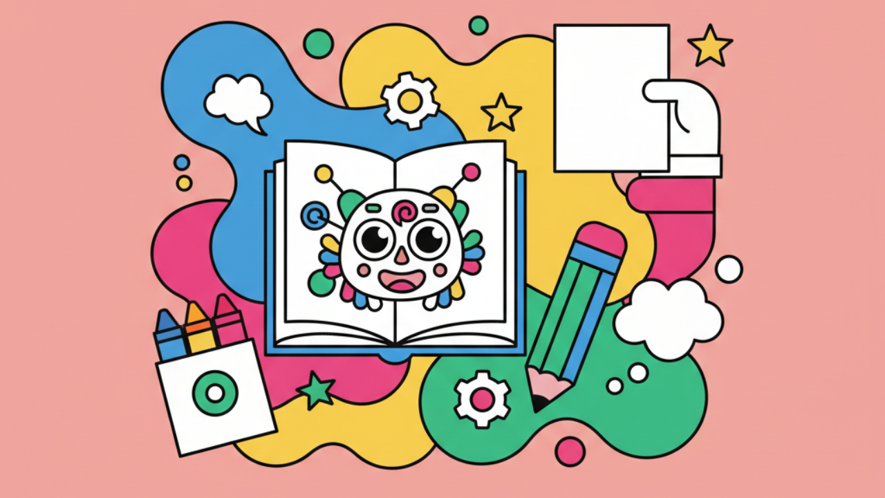 Cómo transformar dibujos para colorear en actividades escolares