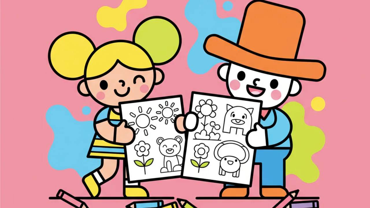 Dibujos de Lila para colorear: actividades infantiles gratis