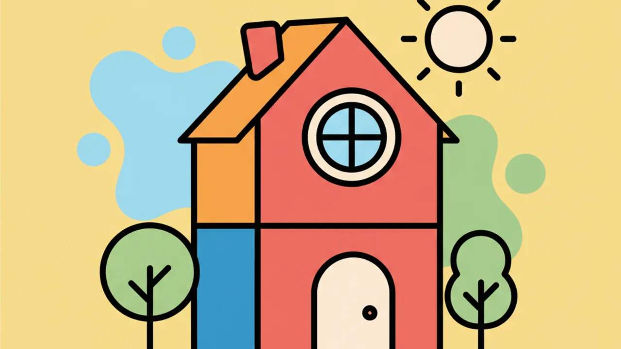 Casa de Peppa Pig: Dibujos Educativos para Colorear y Pintar