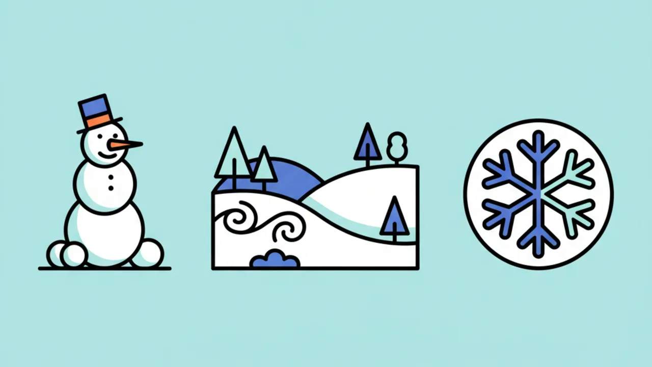 Line Art de Invierno: Los Mejores Dibujos para Colorear