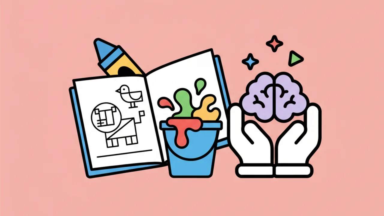 Cómo usar dibujos para colorear como actividad educativa infantil