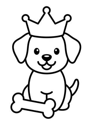 Desenho de Chloe la Dálmata Tierna para colorir e imprimir grátis