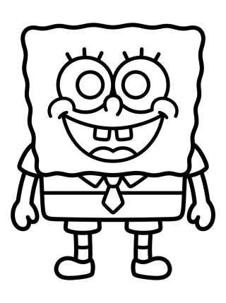 Coleção de desenhos para colorir: Bob Esponja para Colorear