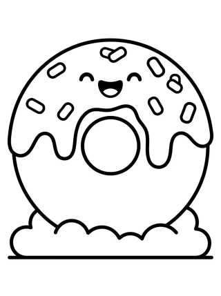 Desenho de Dona Tierna con Chispas para colorir e imprimir grátis
