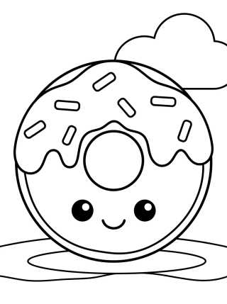 Desenho de Dona Tierna com Chispas para colorir e imprimir grátis