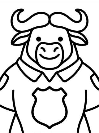 Coleção de desenhos para colorir: Jefe Bogo para Colorear