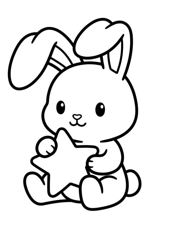 Desenho de Judy Hopps Baby Tierna para colorir e imprimir grátis