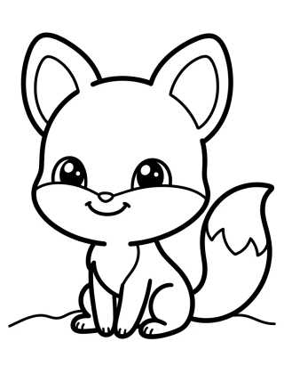 Desenho de Kwami Trixx Sonriente para colorir e imprimir grátis