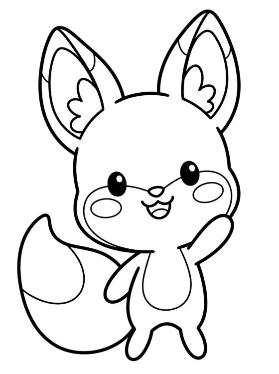 Desenho de Trixx la Kwami Zorrita para colorir e imprimir grátis
