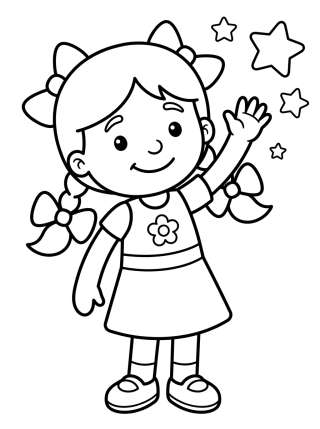 Coleção de desenhos para colorir: Dibujos de Lila de Mundo Bita para Colorear