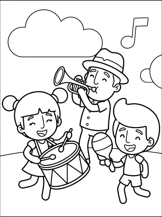 Desenho de El Mundo de Bita Jugando para colorir e imprimir grátis