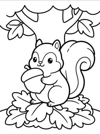 Coleção de desenhos para colorir: Otoño Encantado