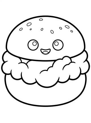 Desenho de Berlinesa con Relleno para colorir e imprimir grátis