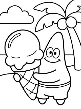 Coleção de desenhos para colorir: Patricio Estrella para Colorear