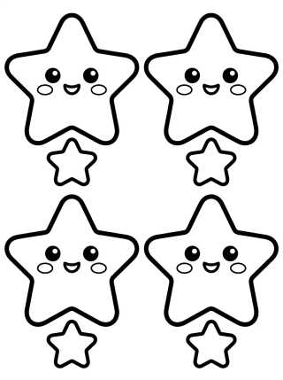 Desenho de Tracker de Hábitos de Estrellas para colorir e imprimir grátis