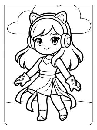 Desenho de Uniforme Urbano con Guantes Mágicos para colorir e imprimir grátis
