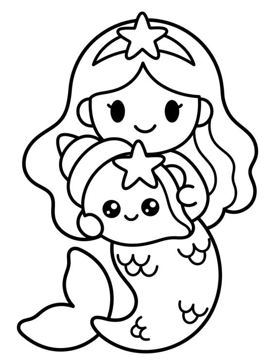Desenho de Siregata con Concha Mágica para colorir e imprimir grátis