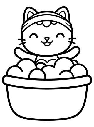 Desenho de Siregata Sonriente en el Spa para colorir e imprimir grátis