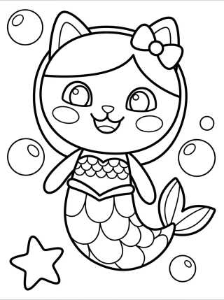 Desenho de Siregata Sonriendo en el Fondo del Mar para colorir e imprimir grátis