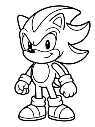 Coleção de desenhos para colorir: Shadow para Colorear