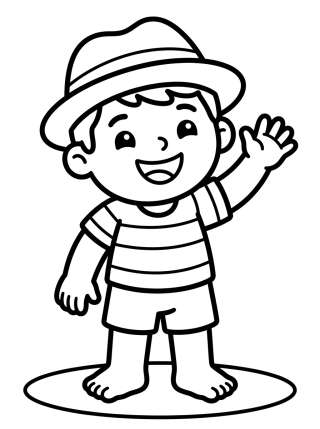 Coleção de desenhos para colorir: Tito de Mundo Bita para Colorear