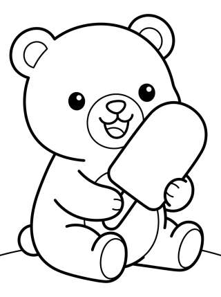 Coleção de desenhos para colorir: Dibujos de Osito Bobbie para Colorear